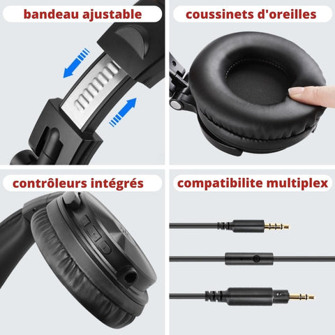 adjustable bluetooth headset