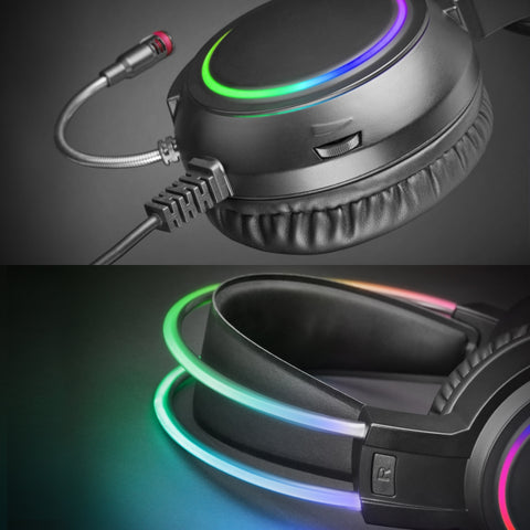 casque rgb gaming micro flexible