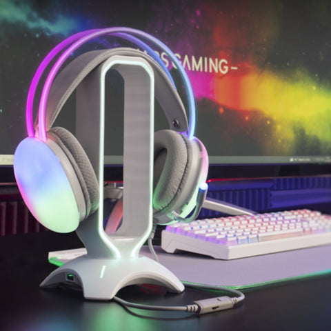 RGB Gaming Headset - Noise Canceling Audio Headphones – GAMEPLICITY