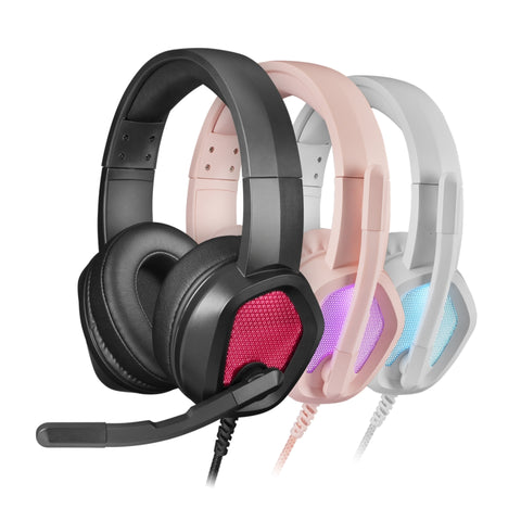 casque RGB gaming avec LED