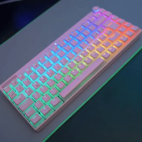 mechanical RGB keyboard video