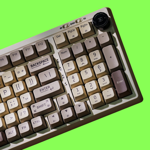 clavier mecanique avec molette