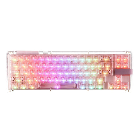clavier transparent RGB