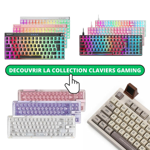 collection claviers gaming