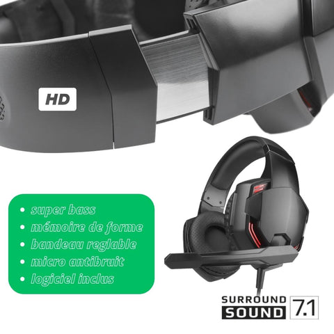 casque audio gaming