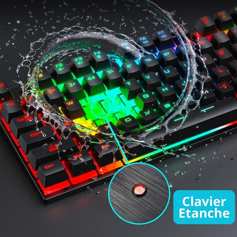 clavier RGB etanche