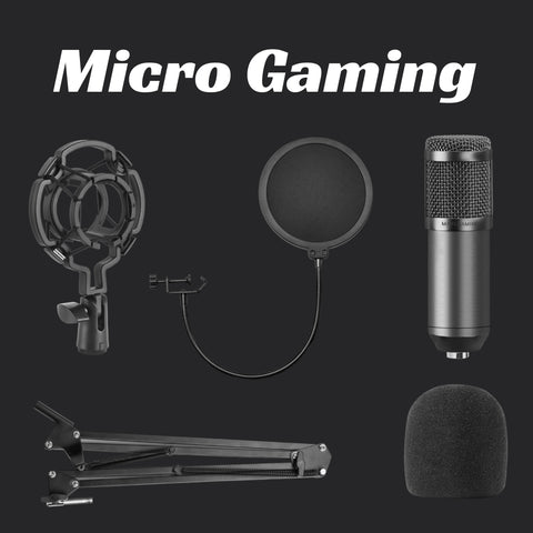 Microphone Gaming Pro 5 en 1 USB - Garantie 3 ans - Promotion – GAMEPLICITY