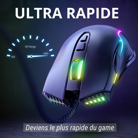 souris gamer rapide