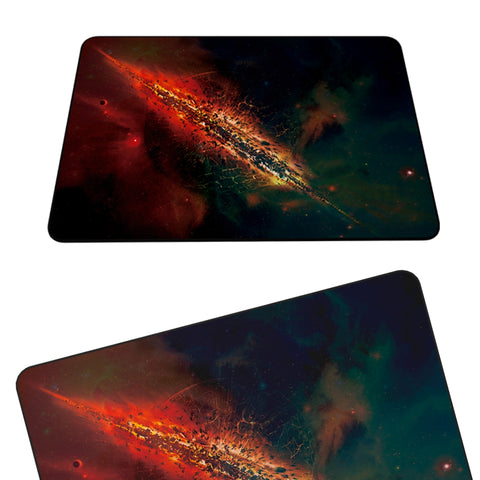 tapis de souris gamer galaxie