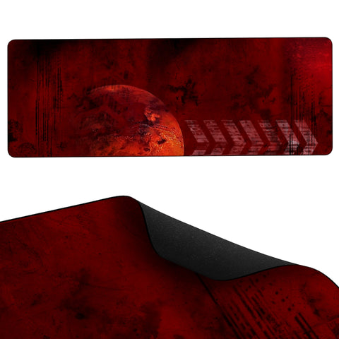 tapis de souris xxl rouge