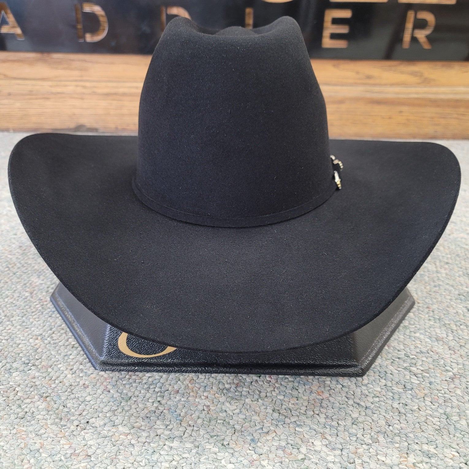Serratelli 6X Black Felt Hat - S4 Profile - Connolly Saddlery