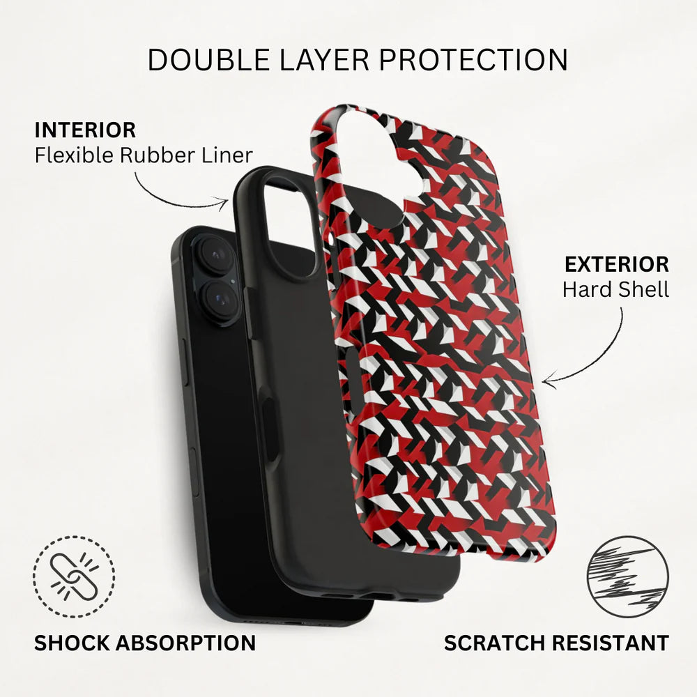 Abstract Array - iPhone Tough Size:iPhone 15 Whether you're going for a