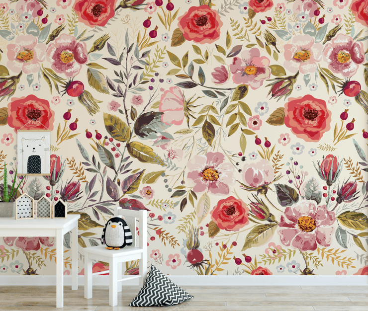 Premium Vector  Abstract boho floral natural contemporary wall art  wallpaper design