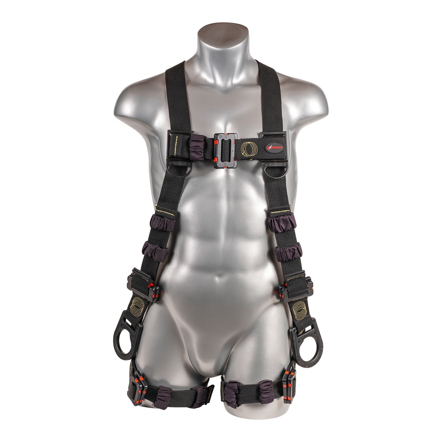 KStrong® Kapture™ Element Arc Flash Rated 5-Point Full Body Harness, Dorsal D-ring, 2 Side D-rings, Mating Buckle Legs and Chest (ANSI)