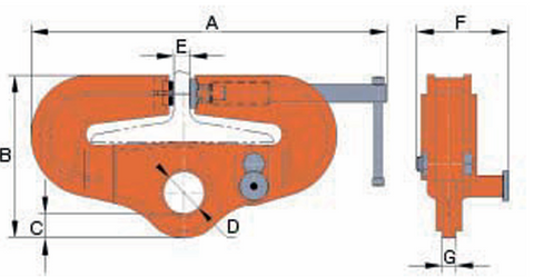 WH-UBC Dimensional Diagram