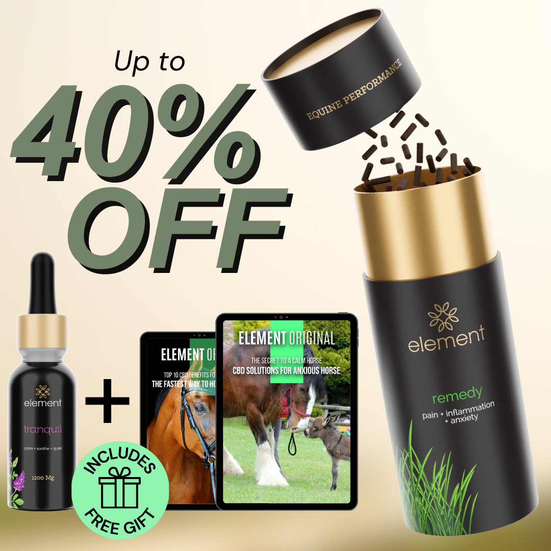 Advertisement for up to 40% off CBD products with a free gift, featuring capsules, oil, and tablets.