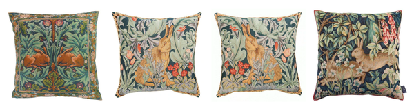 Art de Lys, William Morris inspired Tapestry Pillow / Cushion Covers