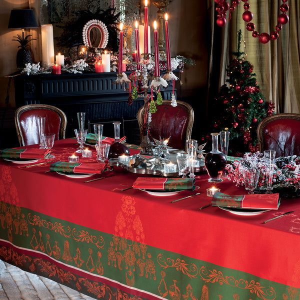 French Christmas Tablecloth
