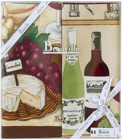 https://aubongoutboutique.com/products/beauville-luxury-kitchen-tea-towel-gift-set-degustation-fromages-french-cheeses-french-wines-millesime-torchons-coffret