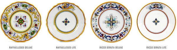 Deruta Raffaellesco & Ricco Patterns