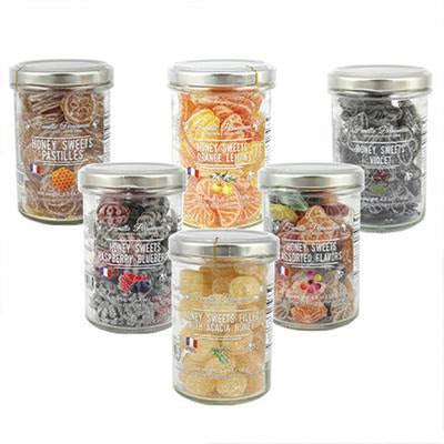 Famille Perronneau, French Flower-shaped Honey Pastilles in Assorted Flavors