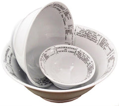 Brasserie Footed Porcelain Bowls