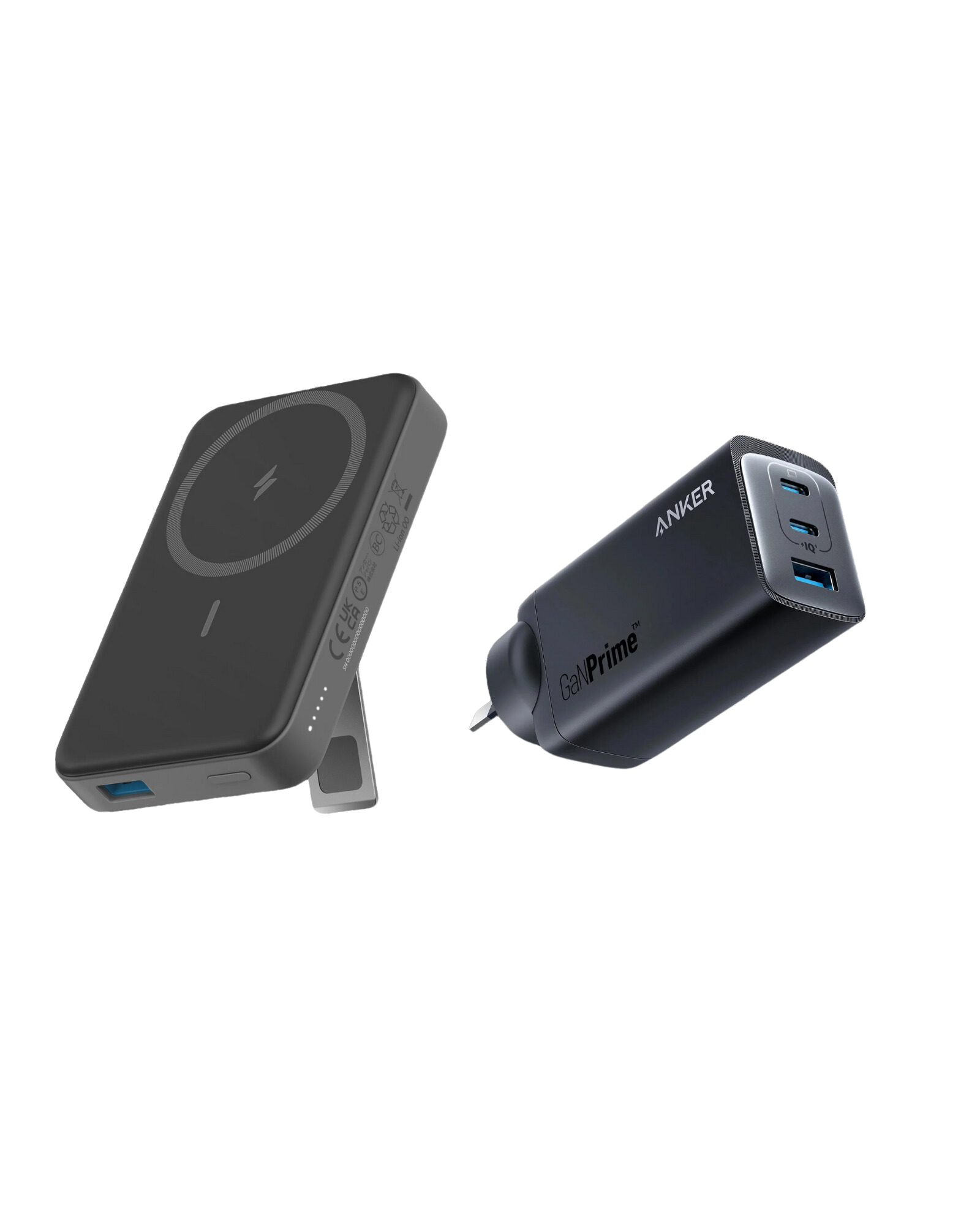 Anker <b>737</b> Charger (GaNPrime 120W) and Anker <b>633</b> Magnetic Battery
