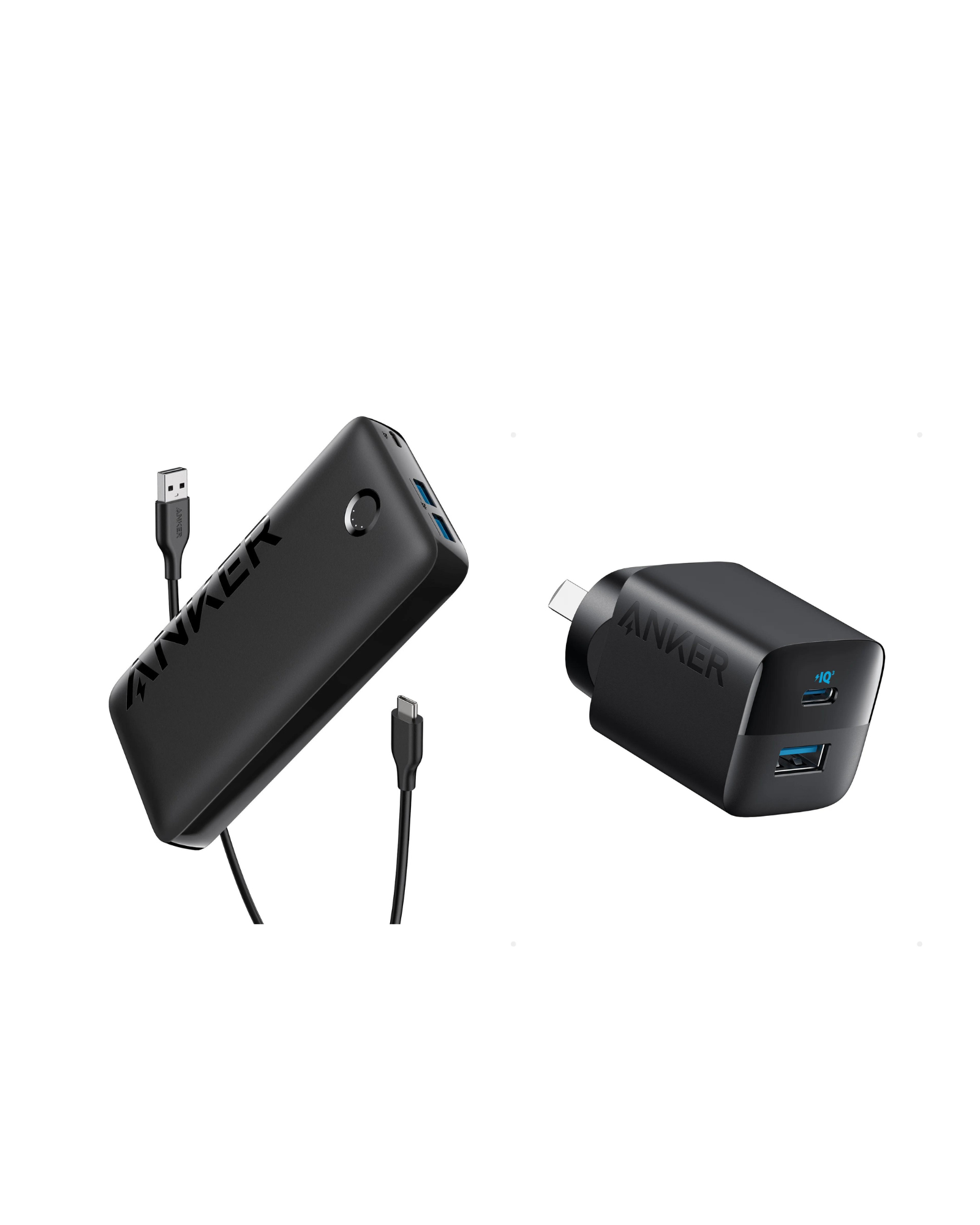 Anker 335 Power Bank (PowerCore 20K) and Anker <b>323</b> Charger (33W)