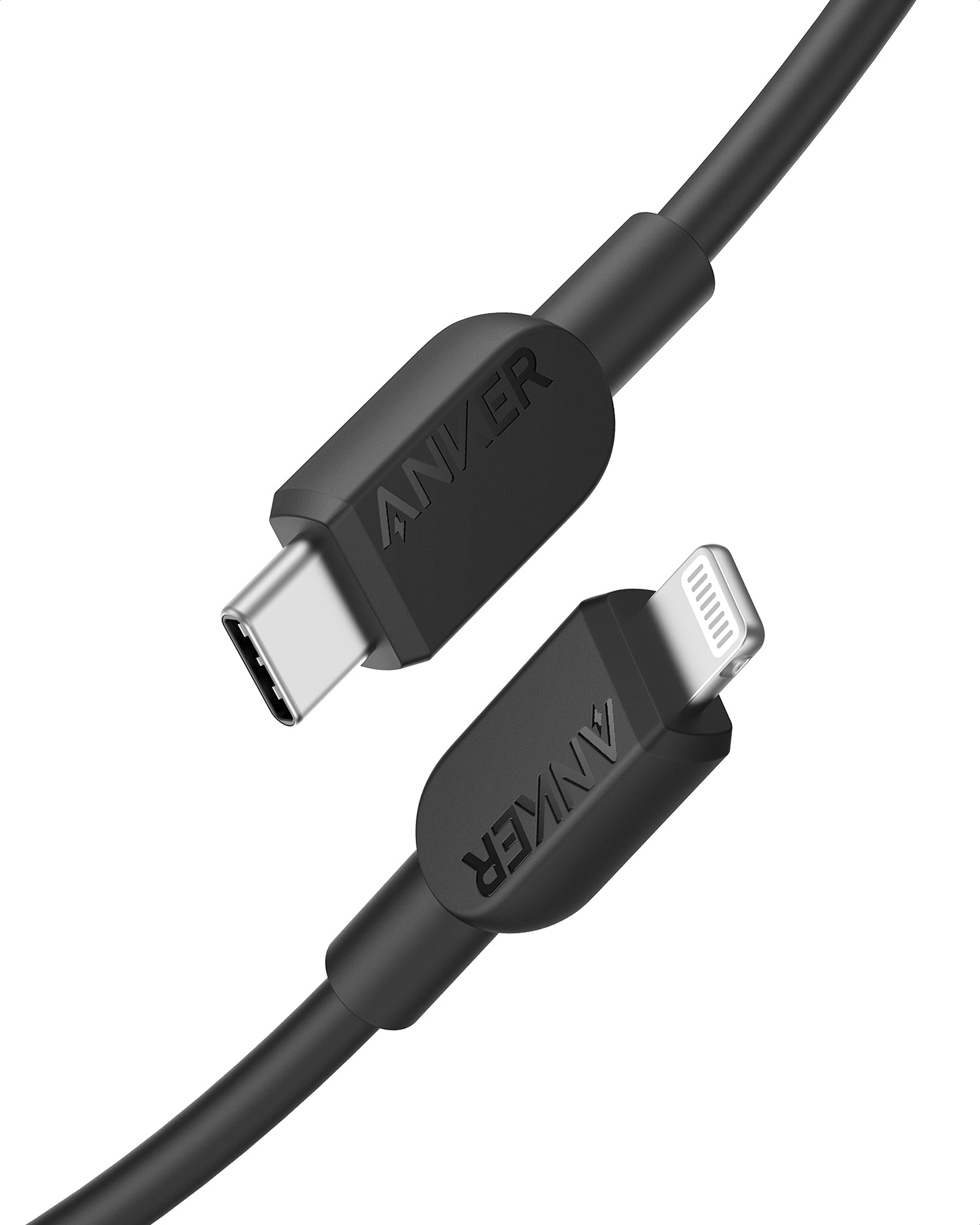 Anker <b>321</b> USB-C to Lightning Cable (3 ft / 6 ft)