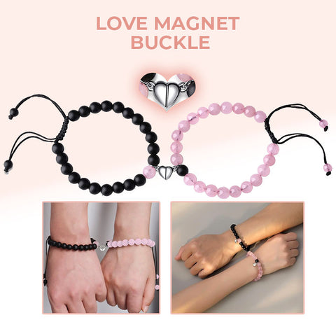 Oveallgo™ HarmonyBond Magnetic Love Bracelets for Couples