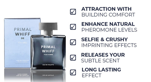 PW™ PrimalWhiff Eau de Toilette for Men (with Pheromones) 