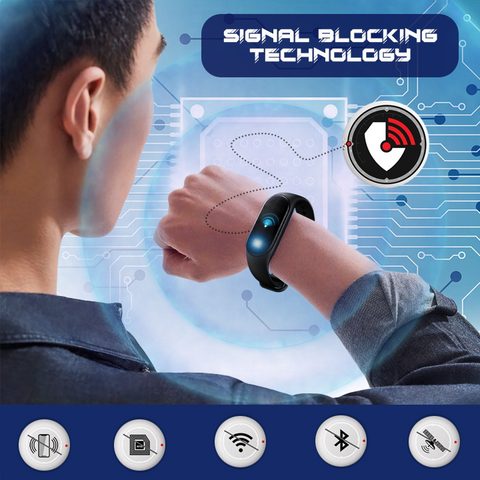 iRosesilk™ Anti-Tracking PRO-AI Chips Signal Jamming Smartwatch – Lavieron