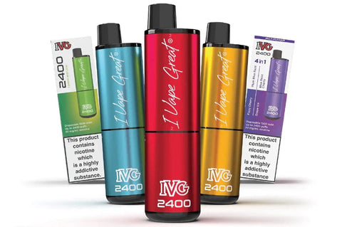 Are IVG 2400 Puffs Vape Legal in the UK?