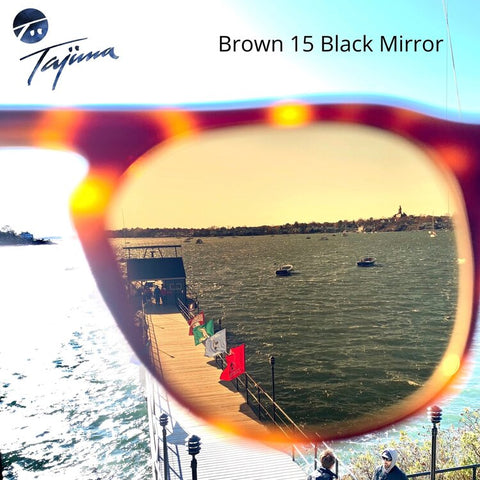 Brown 15 Black Mirror Lens Tint
