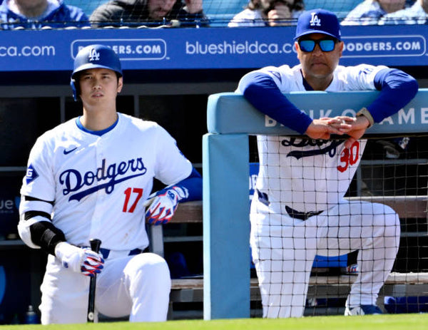 Dodger's Manager Dave Roberts Sunglasses Mykita with Tajima Direct Prescription Polarized Lenses