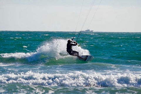 Jacob Rosenberg Kite Surfing