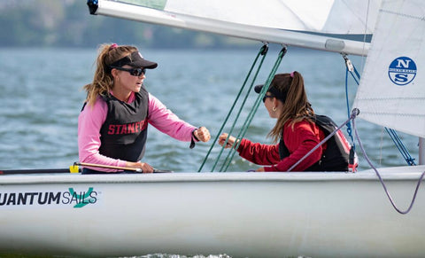 Michelle Lahrkamp Sailing College Nationals