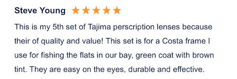 Tajima Prescription Lens Review