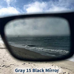 View through Gray 15 Black Mirror Tajima Lenses