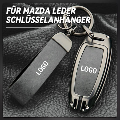 Für Mazda】– Schlüsselhülle aus echtem Leder – deeryline