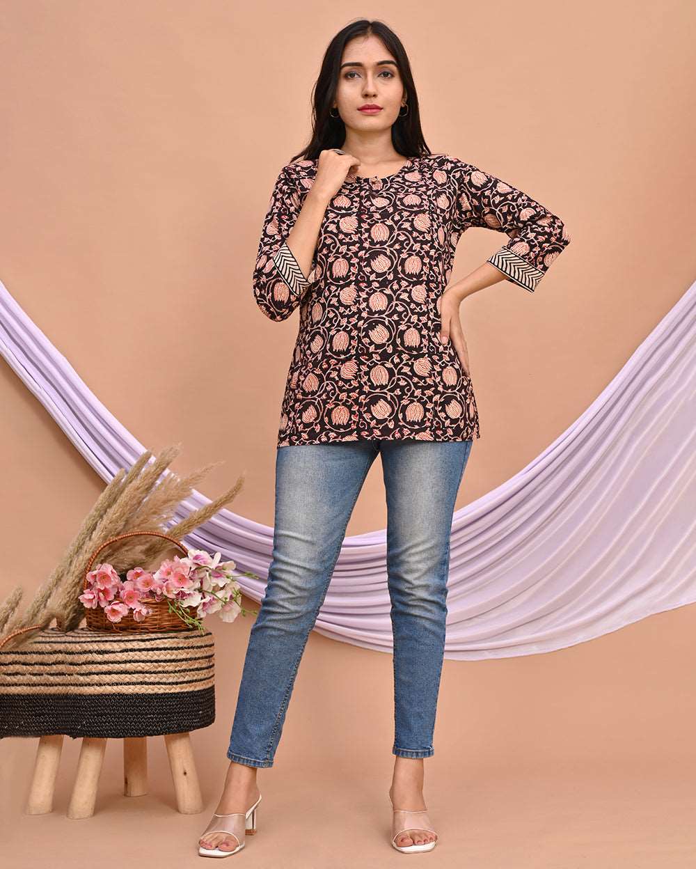 Top Simple A-line Kurti designs that are in style | Libas