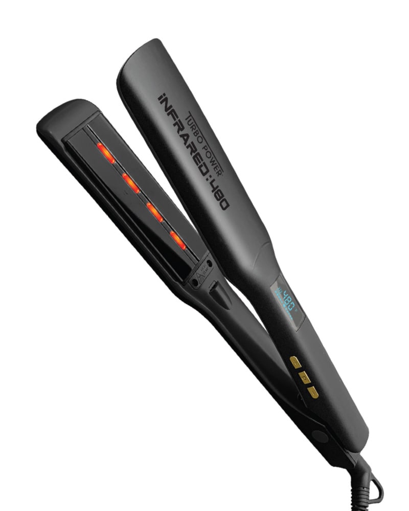Turbo Infrared 480 Black Titanium Flat Iron 1.5"