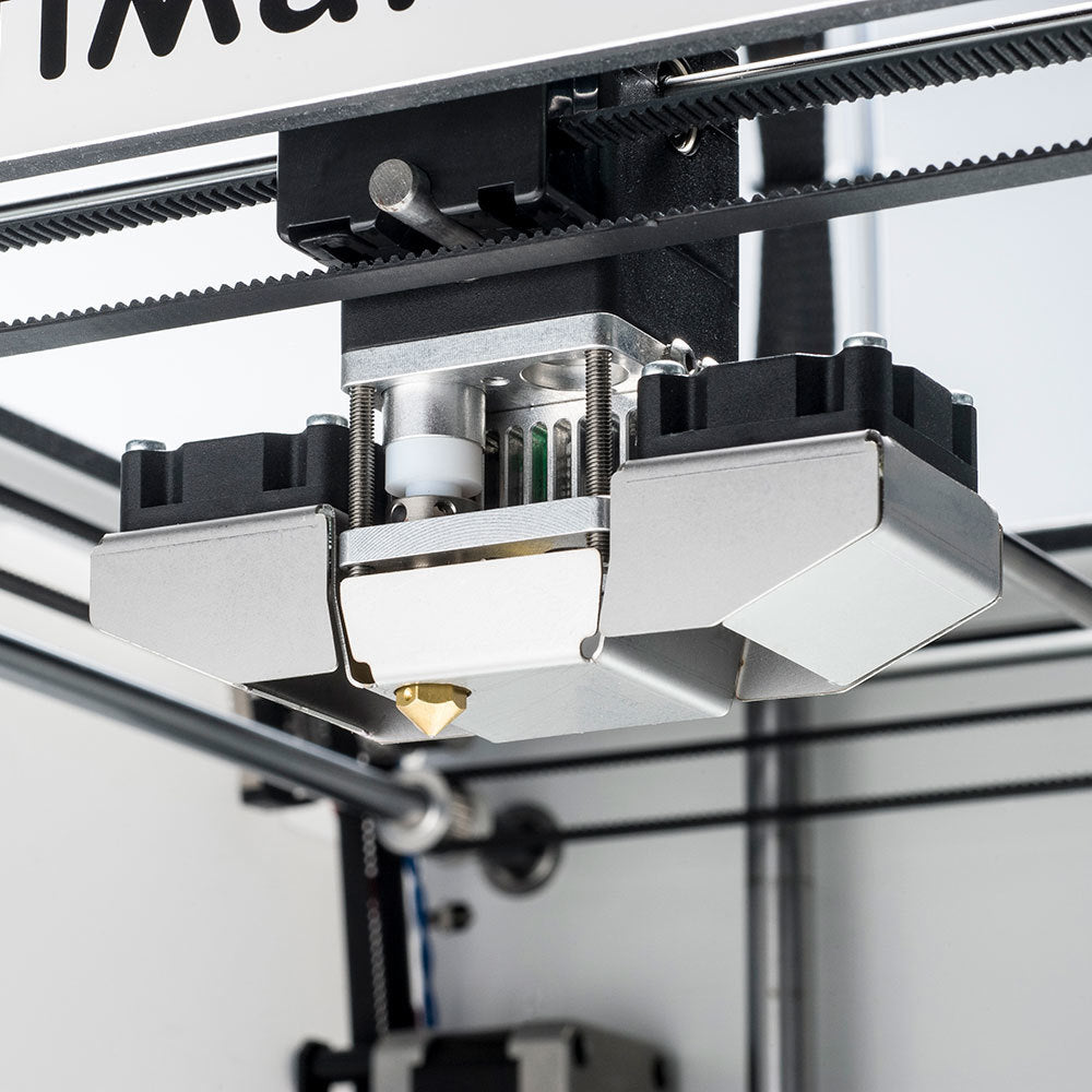 Ultimaker 2+ Ultimaker 2 Extended+ swappable nozzles in the single extrusion print head