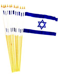 12" x 18" World Stick Flags