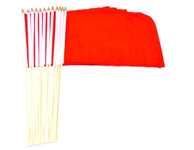 12"x18" Solid Color and Specialty Polyester Stick Flags