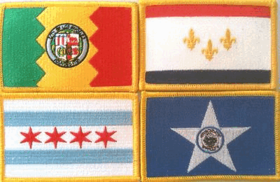 City Flag Patches