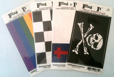 Specialty Flag Decals