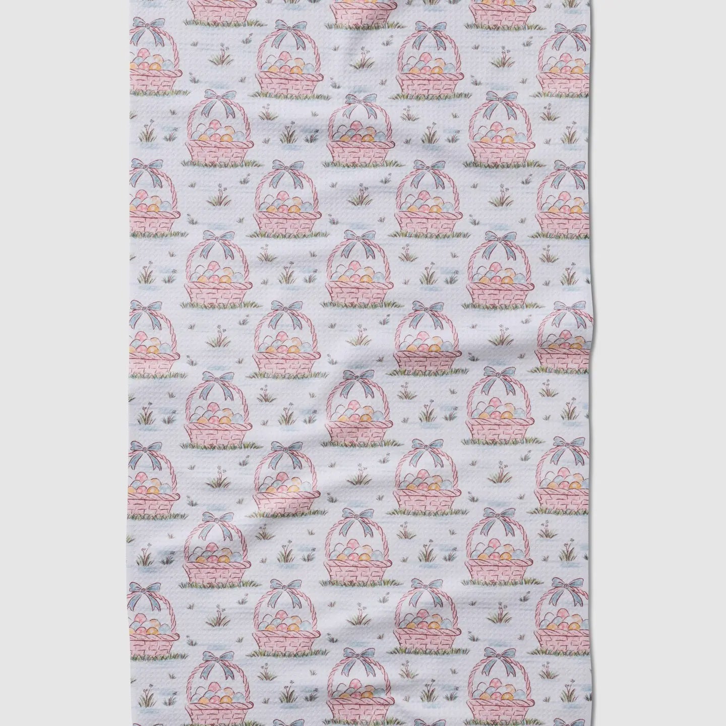 Geometry Tea Towel-Easter Basket Bloom