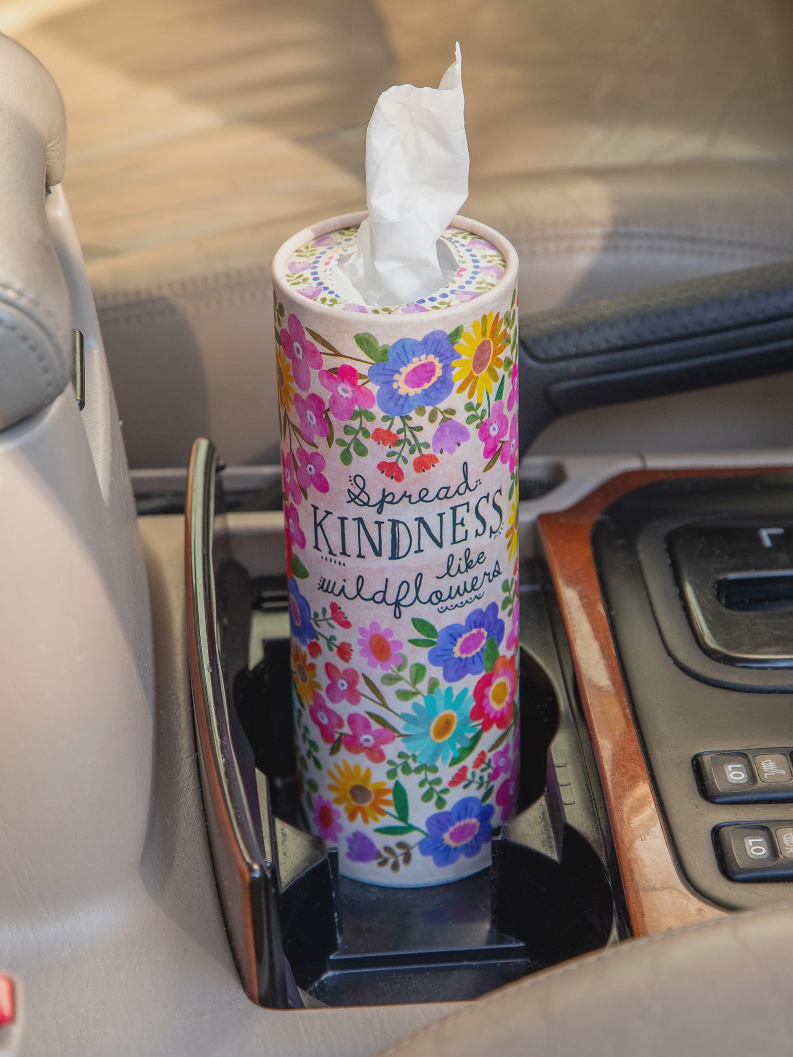 Car Tissue Holder It's Ok Single - The Burlap Buffalo