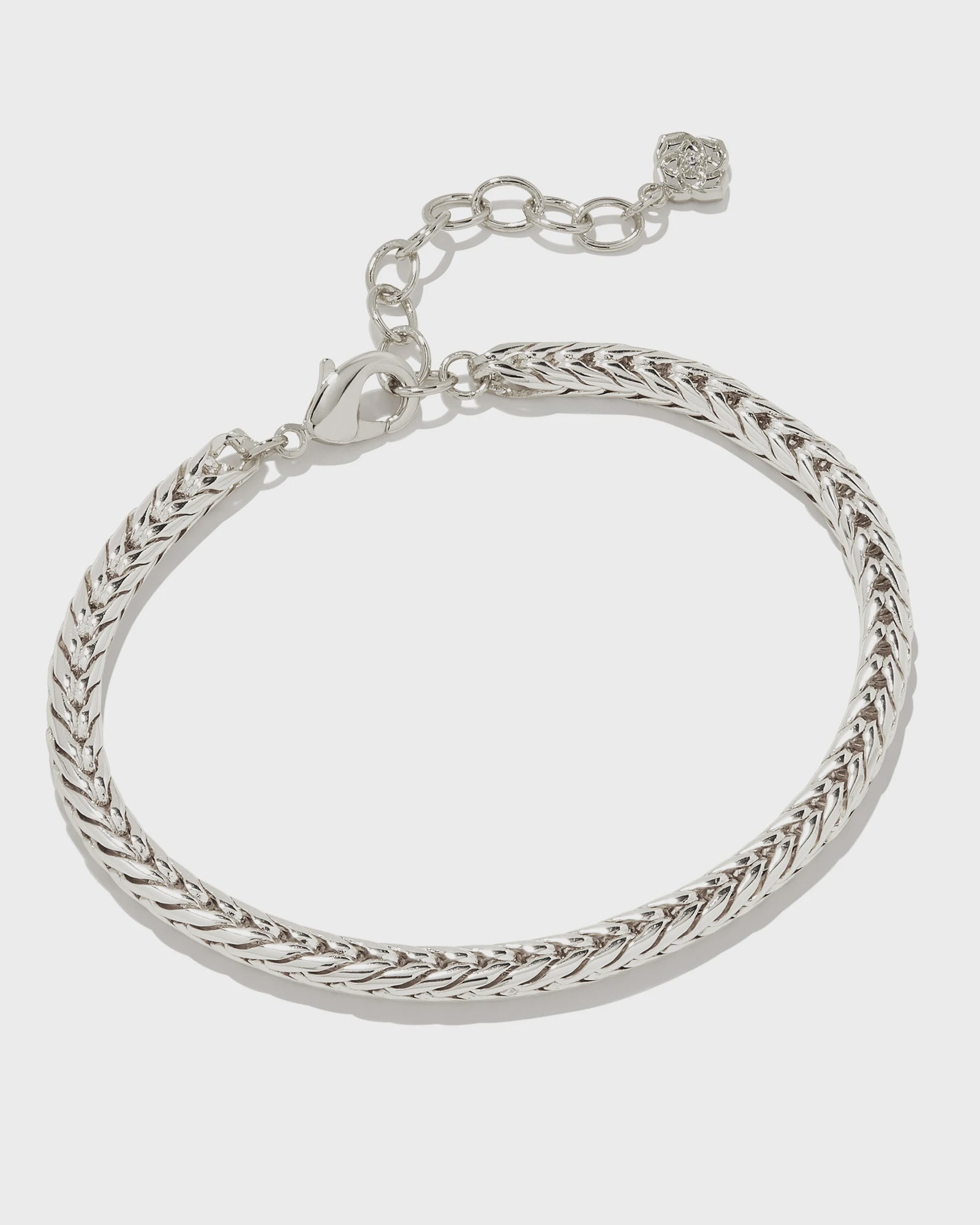 Amelia Chain Necklace in Silver